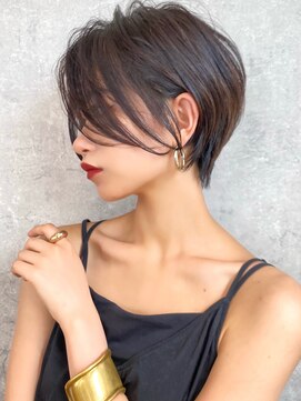 マグ ギンザ(mag ginza) ひし形ショート/ノームコア/シークレットハイライト/柴