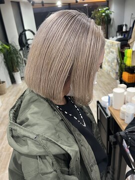 スリースター(THREE STAR) 【THREE STAR】ミルクティーシルバーカラー