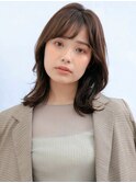 つや感外ハネヨシンモリボブスタイル