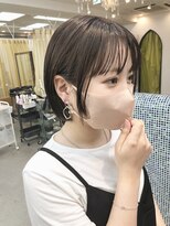 キラーナセンダイ(KiRANA SENDAI)&nbsp;[耳掛けショートボブ]髪質改善GLTカラー