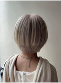 ブリーチ ハイカラー ショート女子スタイル