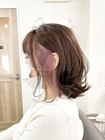 ホンネ(honne.) イヤリングカラー×ベイビーピンク