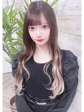 カプセル シンジュク(CAPSULE) ☆CAPSULE☆インナーカラー＆グラデーション　シールエクステ