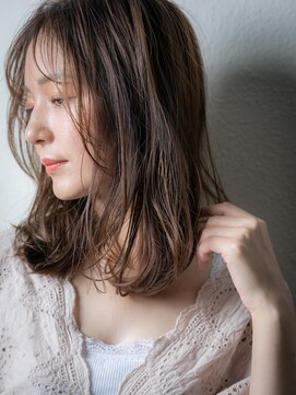 カバーヘア ブリス 北浦和(COVER HAIR bliss) シルキーベージュくせ毛風ヘルシースタイルx北浦和20代30代40代