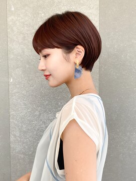 ロンド レグリーズ 立川(Lond leglise) ショート×顔周り×前髪×シルキーベージュ×グレージュカラー