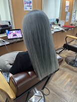 ラッシュヘアー(Rush hair) グレーシルバー