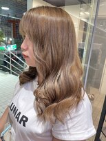 ヘアーアンドメイク ビス(HAIR&MAKE bis)&nbsp;ブリーチ一回～柔らかモテベージュ♪【加藤沙久楽】