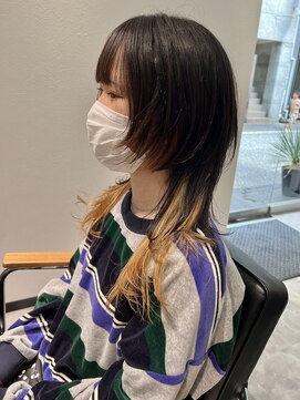 スミ(sumi) ウルフカット/長崎ウルフカット/ウルフヘア/20代30代40代◎岩田