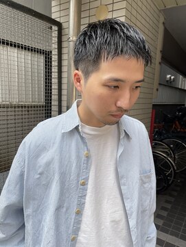 ウェルネス(Wellness) マッシュパーマウルフ波巻きハイライト47