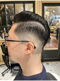 【LUDLOW BLUNT】スキンフェード 七三分け サイドパート
