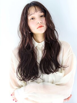 ヘアサロン ガリカ 表参道(hair salon Gallica) デザインレイヤーでつくる無造作カールのナチュラルロング
