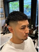 【LUDLOW BLUNT】クロップヘア アイパー 濡れパン