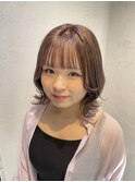 大人気ミルクティーベージュ☆ミディアムスタイル池袋