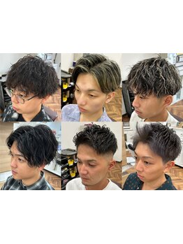 《トレンドを掴むメンズヘア。》メンズパーマ/メンズカラーで遊びあるオシャレメンズstyle。[メンズ西川口]