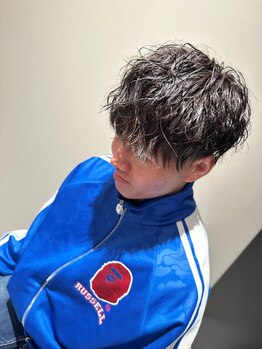 ラフ(LAUGH)の写真/メンズ大歓迎◎メンズからの圧倒的な支持率！特にツイストパーマ/スパイラルパーマが大人気です！
