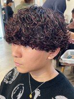 テン 心斎橋(tenn.)&nbsp;心斎橋プードルパーマスパイラルパーマフェードツイスパメンズ◎
