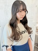 モリオ(morio)&nbsp;フェミニンロング韓国ヘアこなれロング艶髪ベージュ20代30代40代