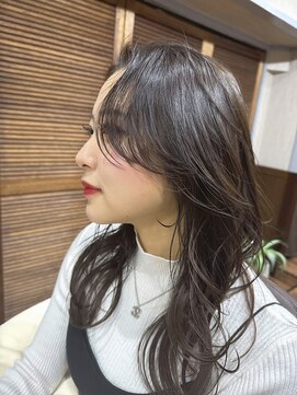 リアンヘアー(LIEN HAIR) レイヤーカット＋38ミリウェーブ巻き