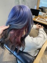 マーレ(MARLE./)&nbsp;インナーカラー×エンドカラー！個性派ブリーチデザイン