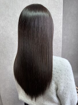 ロックス ヘアー ギャラリー(Rocks hair gallery) パサつきが気になる方へ！髪質改善×透明感カラーで叶える艶髪