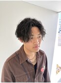 メンズツイストパーマ/ツイスパ/ツイストスパイラル