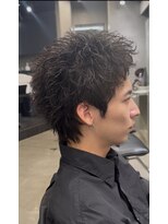 フィフス トウキョウ (fifth TOKYO)&nbsp;渋谷スパイキーパーマスパイキーショート刈り上げショート