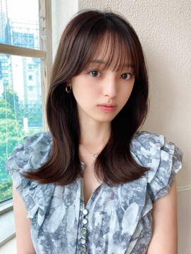 ラルユー 金山(LallYou) 2wayバングでイメチェン！顔まわりレイヤーくびれヘアが人気