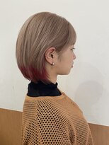 シャンプーボーイ ヒノ(SHAMPOO BOY Hino)&nbsp;ショート×裾カラー