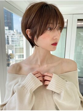 ロンドウル 熊本(Lond ulu) 大人可愛いショート／ベージュカラー／2way [熊本/上通/下通〕