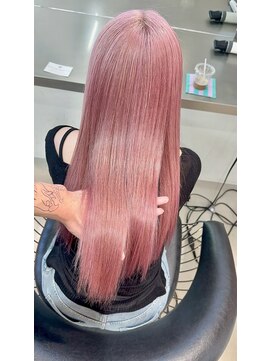 ラック 表参道(LUCK) ピンク/ケアブリーチ/ブリーチ/表参道/原宿