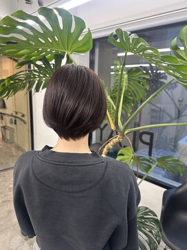 プレイ(PLAY) ミニマムショート×ラベンダーブラウン