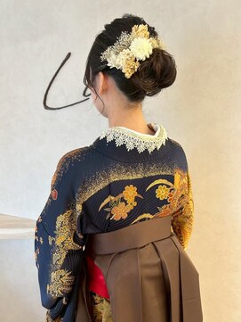 リンク(Link) 卒業式/アレンジ/ヘアセット/着付け/着物/ヘアアレンジ