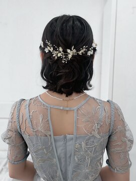 ネフ(NeF) 【MAI】ボブ × ハーフアップ