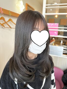 エス ハート オブ ヘアー 名東店(Heart of HAIR) 【ES田中】winter Style バタフライライナー