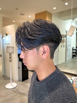 ビューギンザ(VIEW GINZA) 【ニュアンスパーマ】刈り上げセンターパート