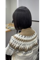 エルエスヘアー(LS HAIR)&nbsp;ぷつっと切りっぱなしボブ