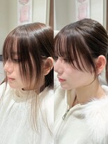 アッシュ 大泉学園店(Ash)&nbsp;結んで可愛い顔まわりカット