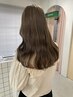 【Mayuno指名】ブリーチなし透明感ダブルカラー+似合わせカット+艶TR18000