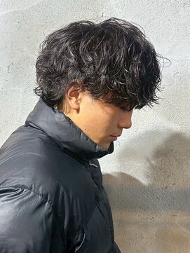 サイクル(CYCLE) 刈り上げセンターパート/波巻きツイストスパイラル/伊勢崎