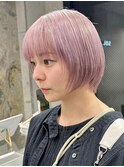 デザインカラーハイトーンカラーインナーカラーローライト韓国