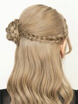 ジル ヘアアンドメイク 恵比寿(JILLE hair&make)&nbsp;ヘアセットハーフアップくるみちゃんヘアヘアメイク