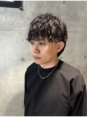 スパイラルパーマ/メンズパーマ/波巻/マッシュ/波巻きスパイラル