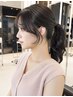 【顔まわりパーマ】 カット+部分パーマ ¥11000~