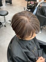 アルトル 池袋2nd(altru)&nbsp;大人可愛い30代40代50代ショートボブ/白髪ぼかし