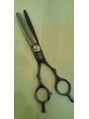 アムズヘアー 本厚木店(AM'S HAIR) ハサミにもこだわってます!引っ掛かりがなく髪の毛を傷めません!