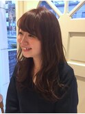 ナチュラルブラウン☆大人可愛いロング【担当シバタ】