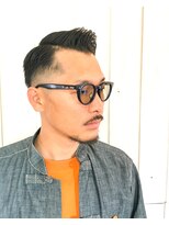 サンディーズバーバーショップ(Sandees)&nbsp;ビジカジ サイドパート フェード