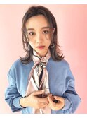 外ハネボブディ×ミルクティーグレージュ【アフロート小笠原】