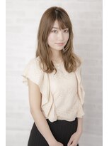 アフロディーテ ギンザ 秋葉原店(APHRODITE GINZA)&nbsp;グレージュカラー/シルキーベージュ/斜めバング/秋葉原