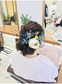 【Beauty Salon J】ドライフラワーアップ